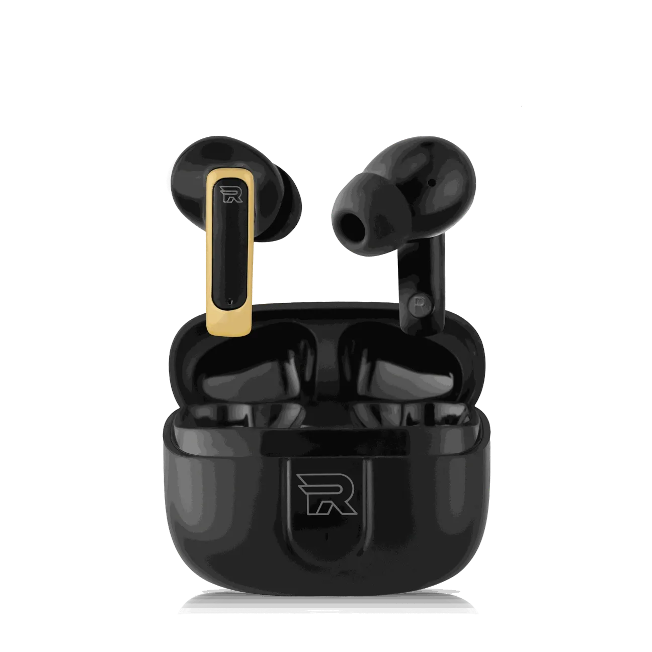 [1st TWS DhunX] Rigtronics DhunX R80 TWS Bluetooth Earbuds | 50+ Hrs Playtime | Bluetooth 5.3 | ENC Mic | Powerful Bass | Fast Charging | Water Resistant